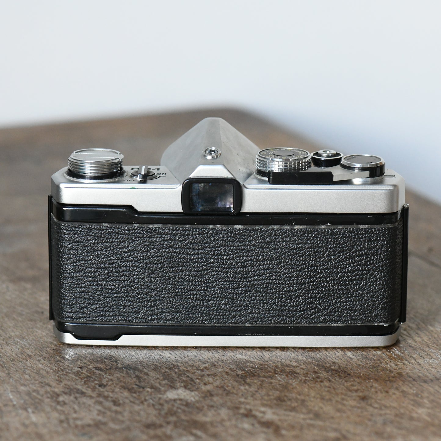 Olympus OM-1 MD Silver 35mm Film SLR Camera + 50mm F1.8 Lens - New Light Seals