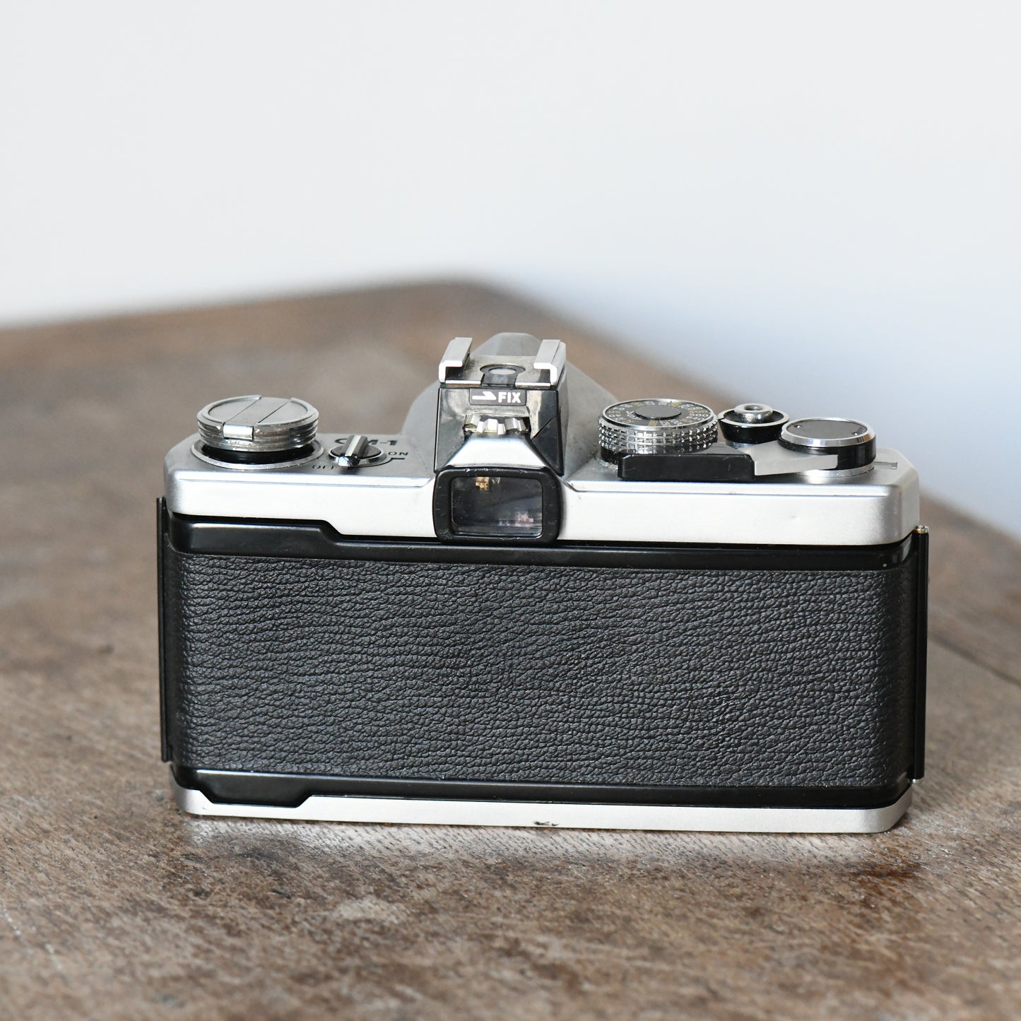 Olympus OM-1 Early Pre MD Silver 35mm Film SLR Camera Body - New Light Seals