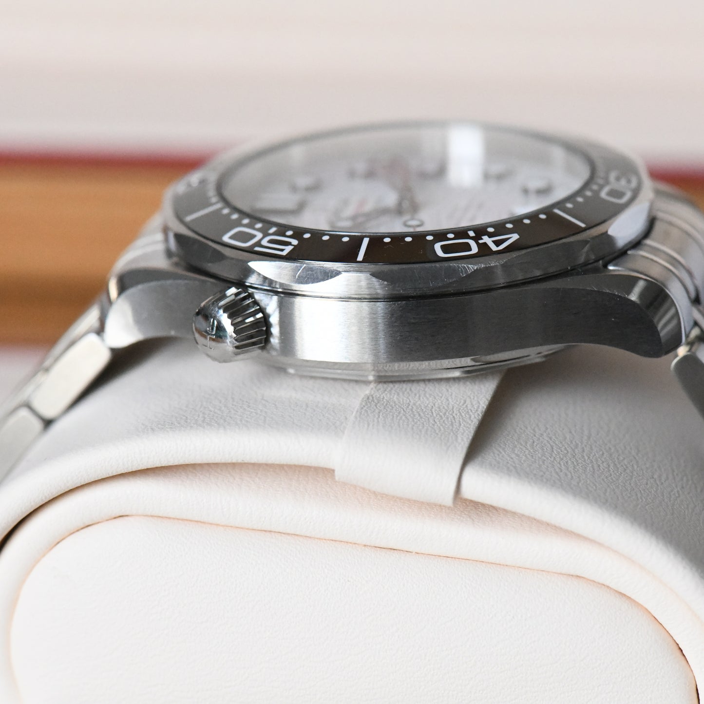 Omega Seamaster 300m Diver Master Chronometer 2023 White Dial Watch Box & Papers