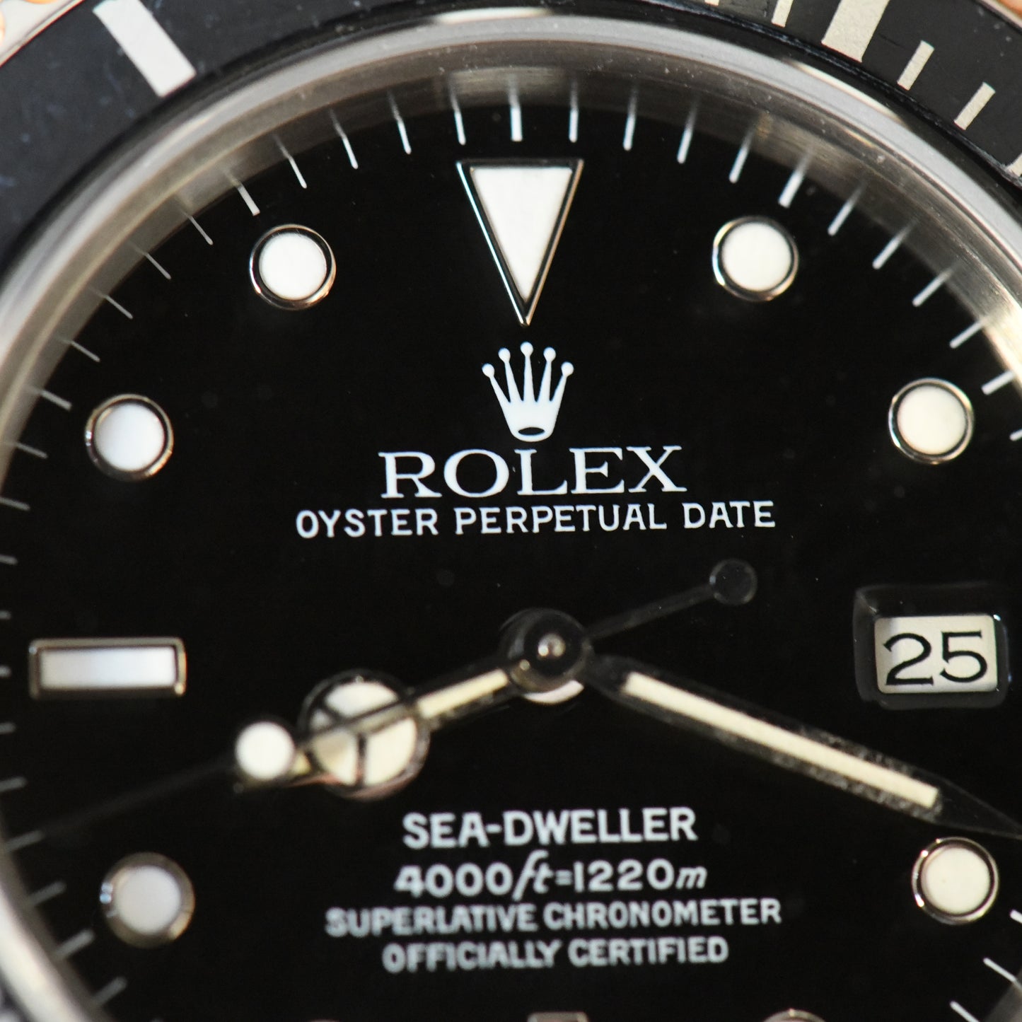 Rolex Sea-Dweller 16660 Triple 6 Oyster Perpetual 1985 Dive Watch Boxed