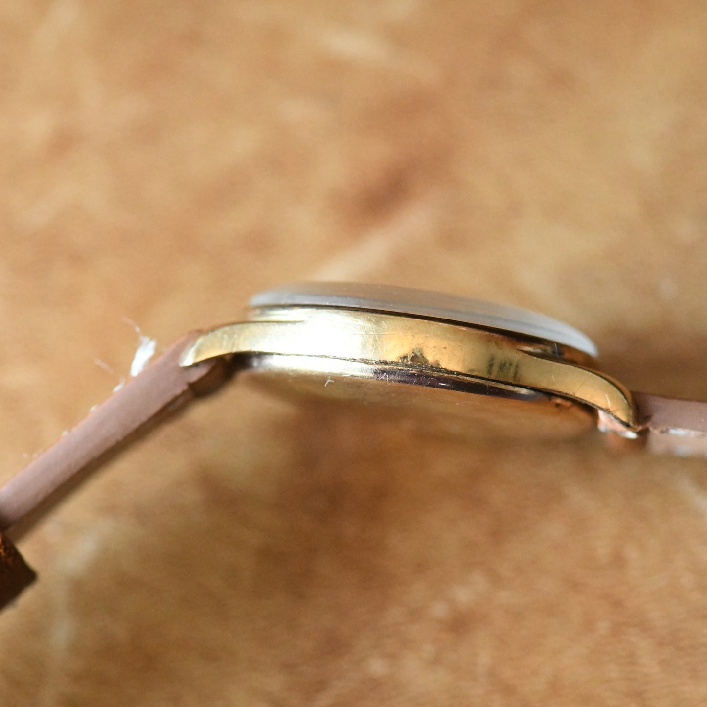 Tudor Rolex 9K Solid Gold Vintage Manual Wind Sub-Seconds Vintage Watch