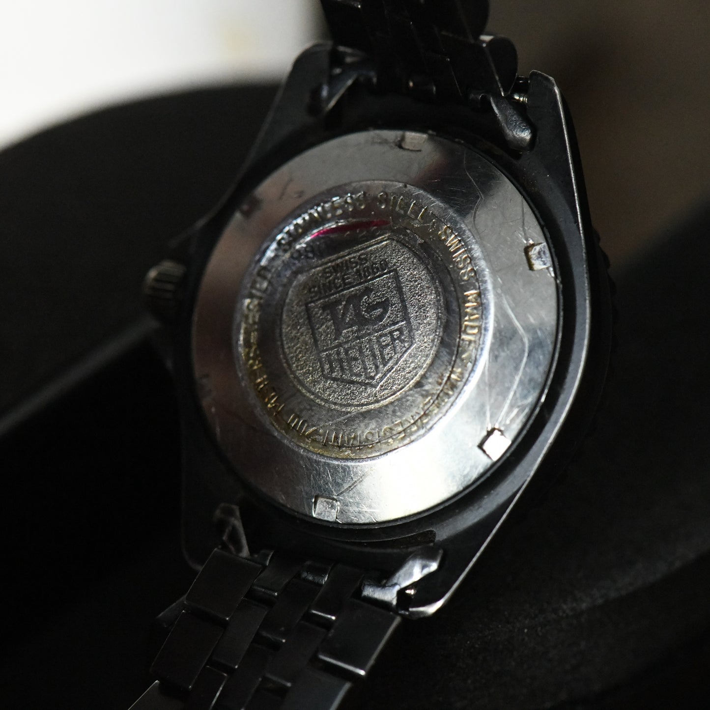 TAG Heuer 1000 Black PVD Rare 35mm Diver Quartz - Bond - 980.026 - Boxed