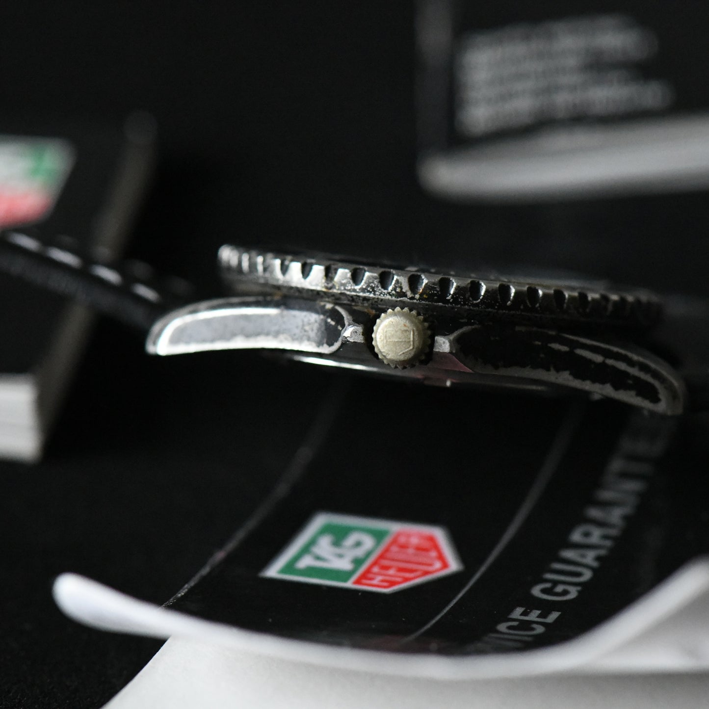 TAG Heuer 1000 Black PVD Rare 35mm Diver Quartz - 980.026N - With Papers