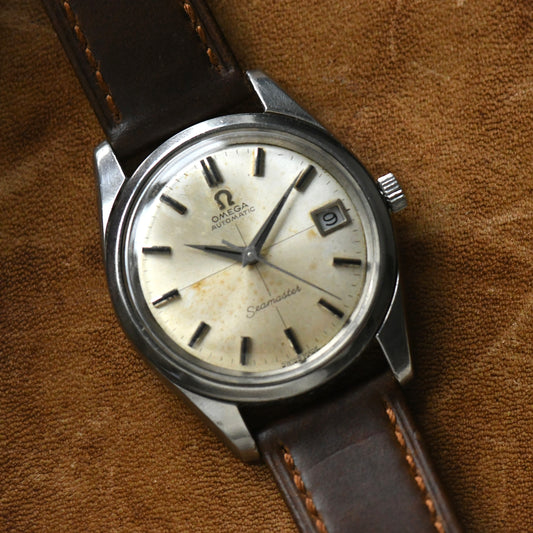 Omega Seamaster 1968 Automatic Cross Hair 166.010 Stainless Steel Watch Cal.565