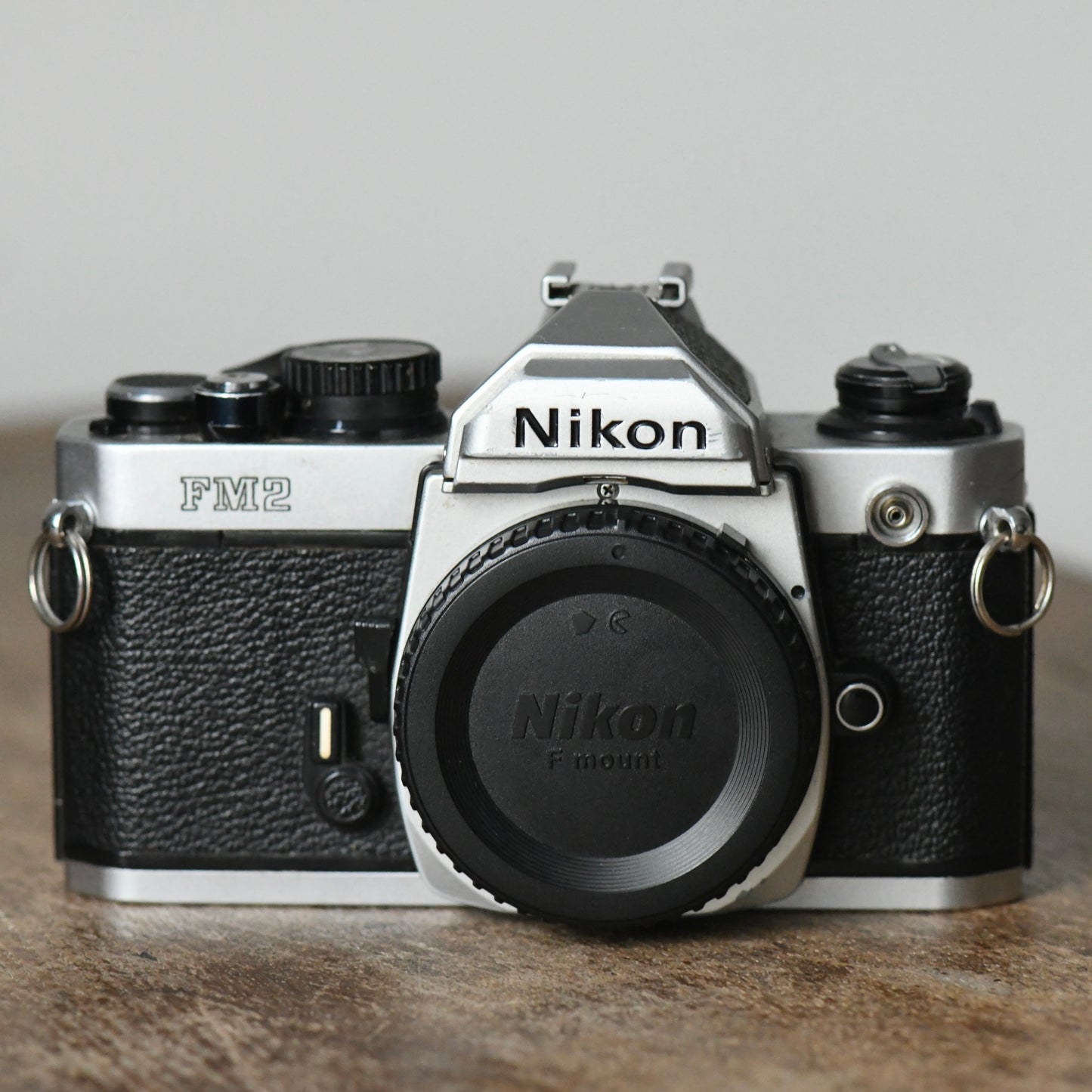 Nikon FM2N Silver Chrome 35mm SLR Film Camera Body Only
