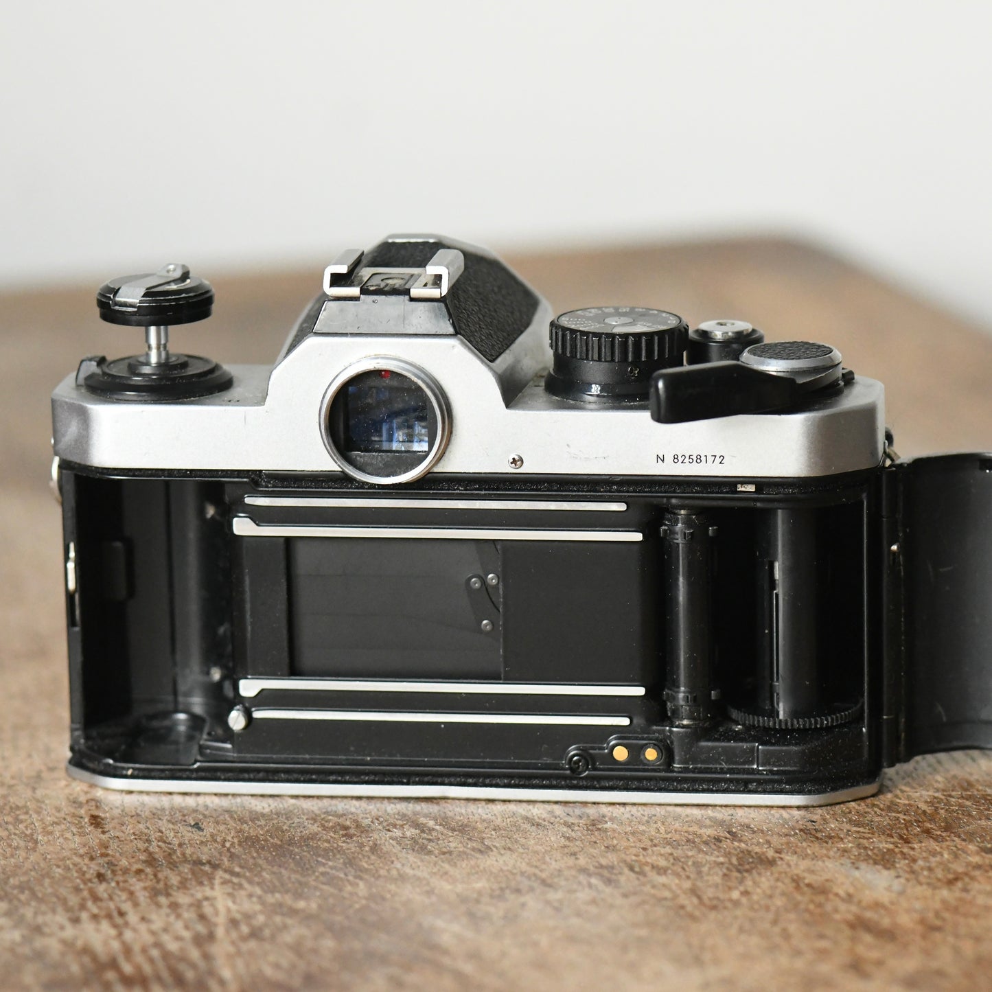 Nikon FM2N Silver Chrome 35mm SLR Film Camera Body Only