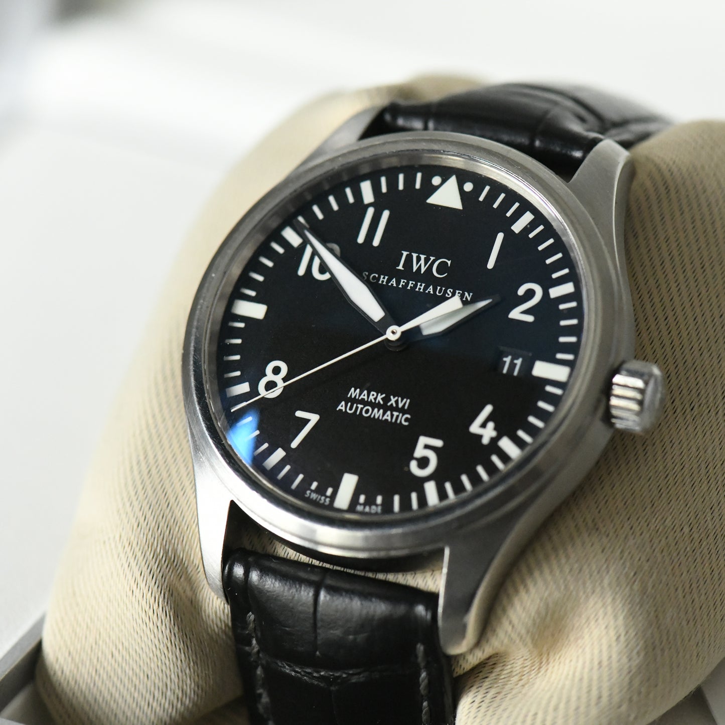 IWC Pilot Mark XVI Black Dial IW325501 Men's Watch - 2007 - Boxed & Papers