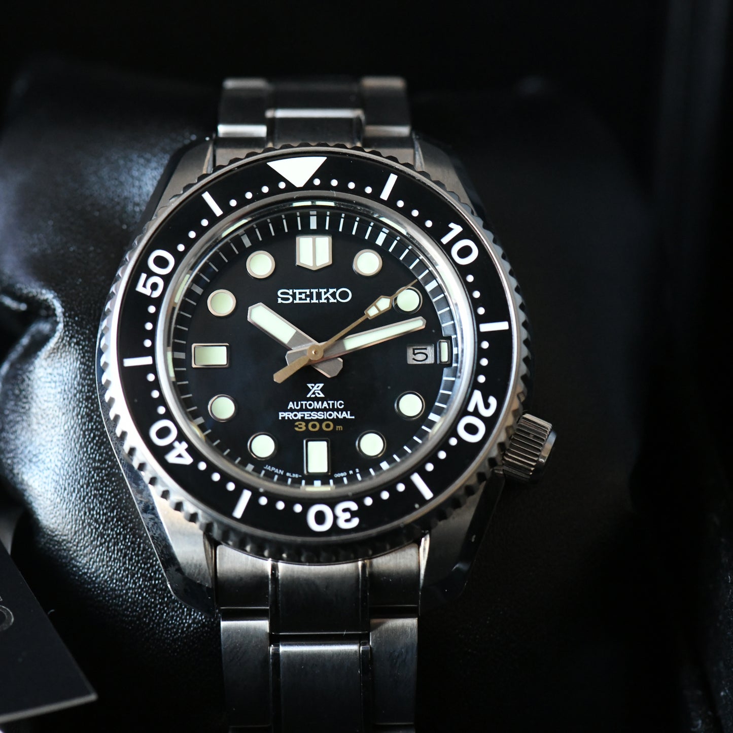 Seiko Marine Master 300m SLA021J1 Black Dial 8L35 Dive Watch 2024 Boxed & Papers