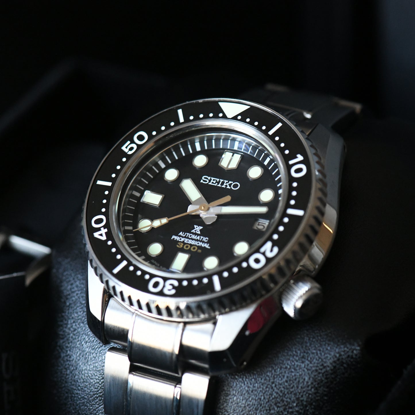 Seiko Marine Master 300m SLA021J1 Black Dial 8L35 Dive Watch 2024 Boxed & Papers