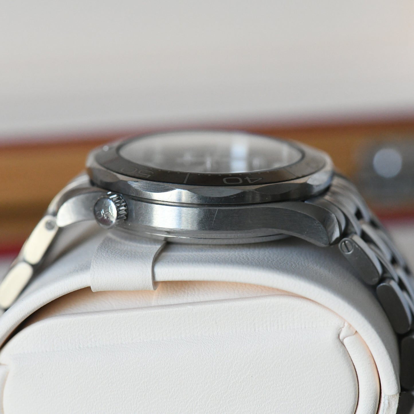 Omega Seamaster Pro 300m Black Ceramic Bezel Co-Axial 41mm Automatic Watch B&P