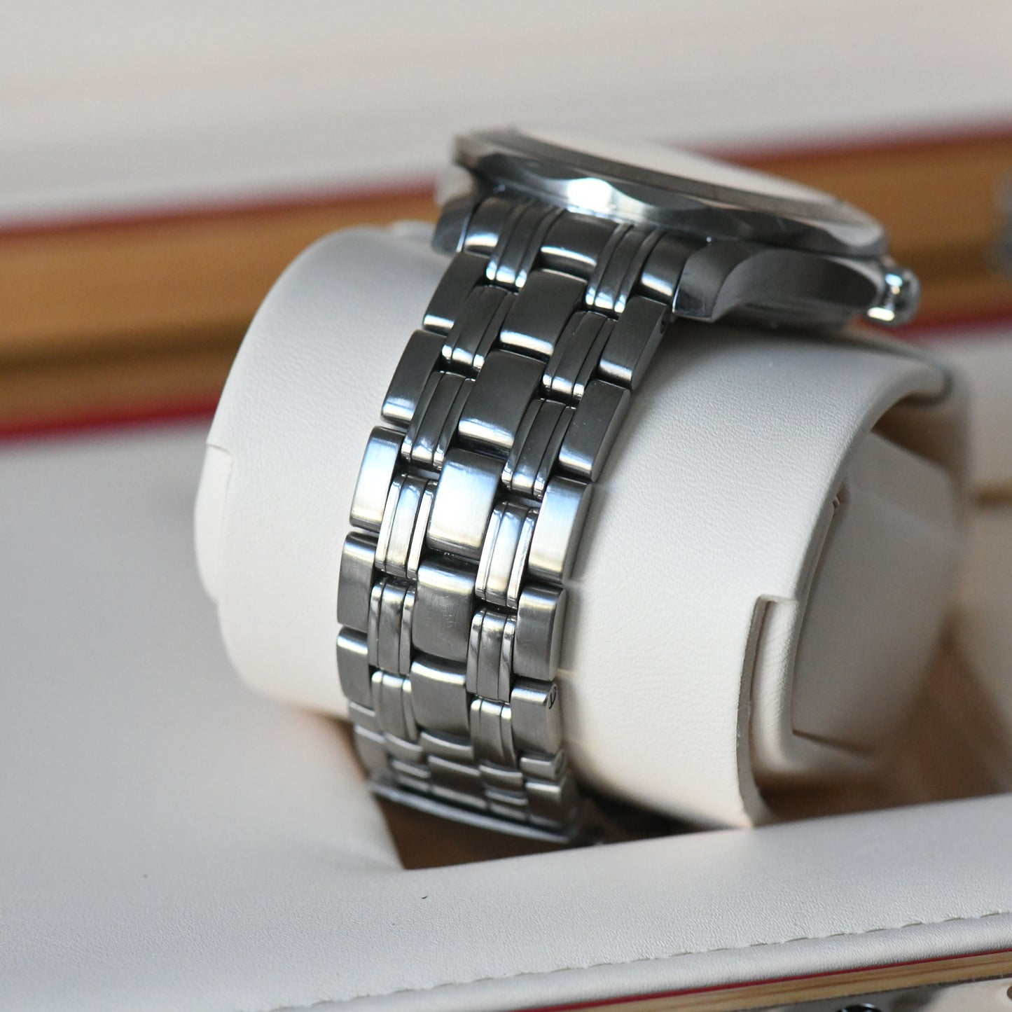 Omega Seamaster Pro 300m Black Ceramic Bezel Co-Axial 41mm Automatic Watch B&P