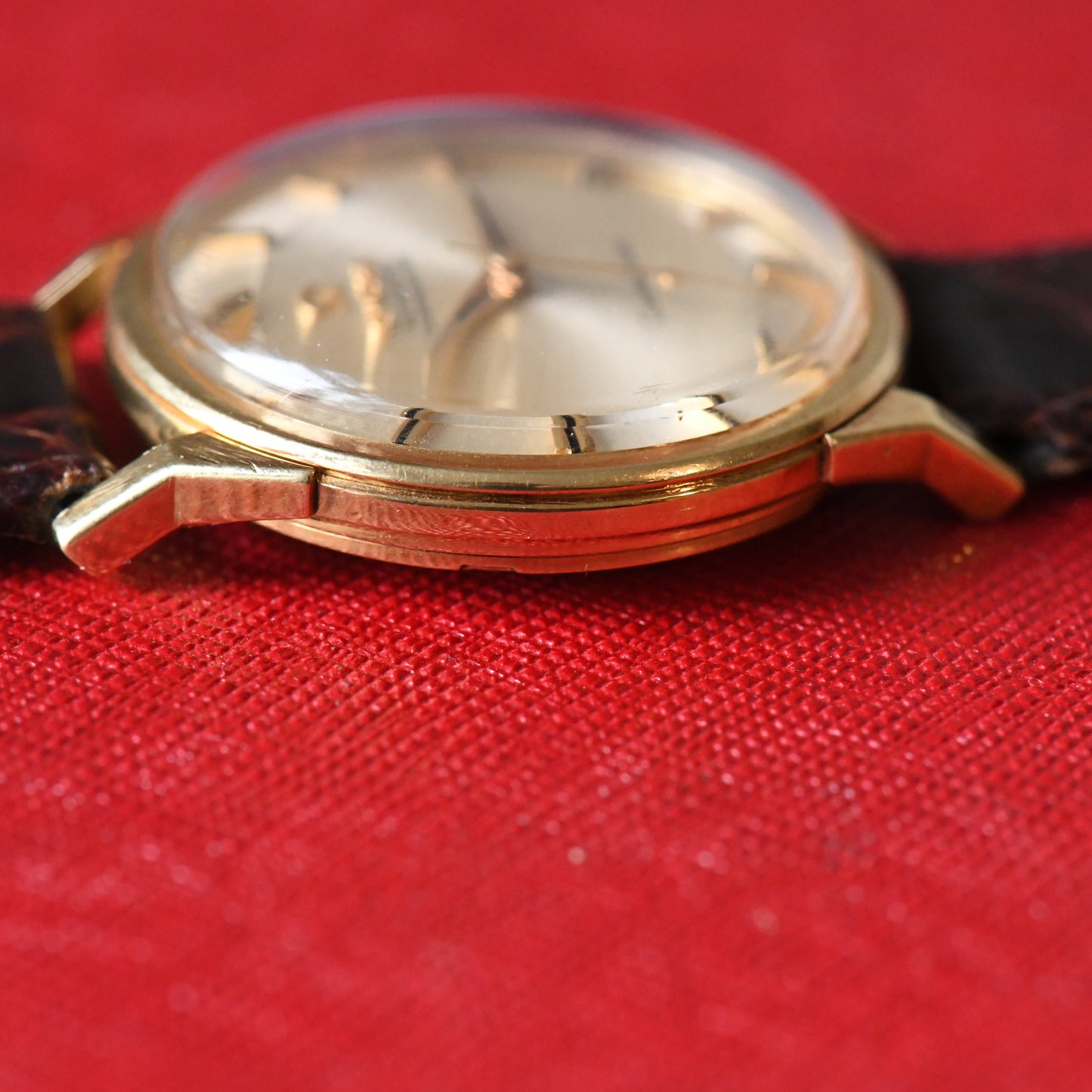 Omega Constellation 18k Solid Gold Pie Pan - Dog Leg - 18ct - 1962 - Men's Watch