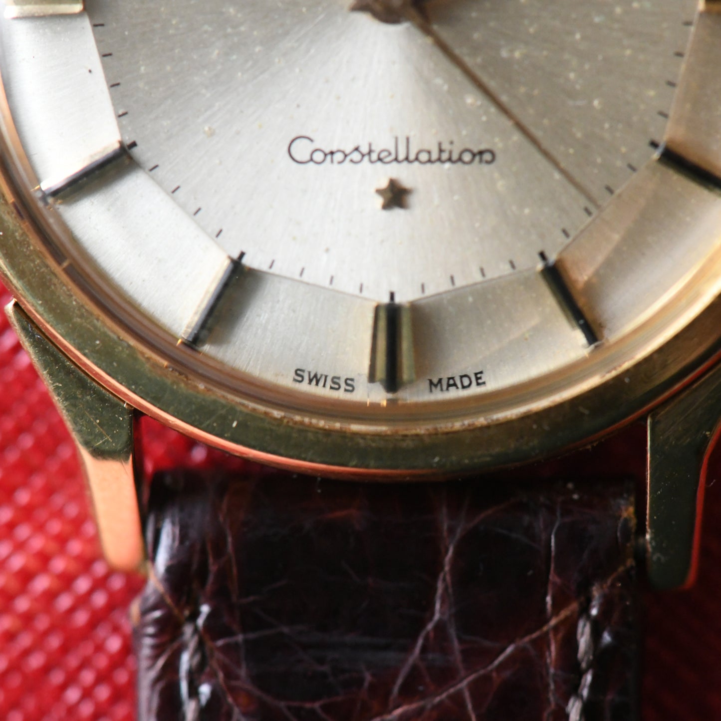 Omega Constellation 18k Solid Gold Pie Pan - Dog Leg - 18ct - 1962 - Men's Watch