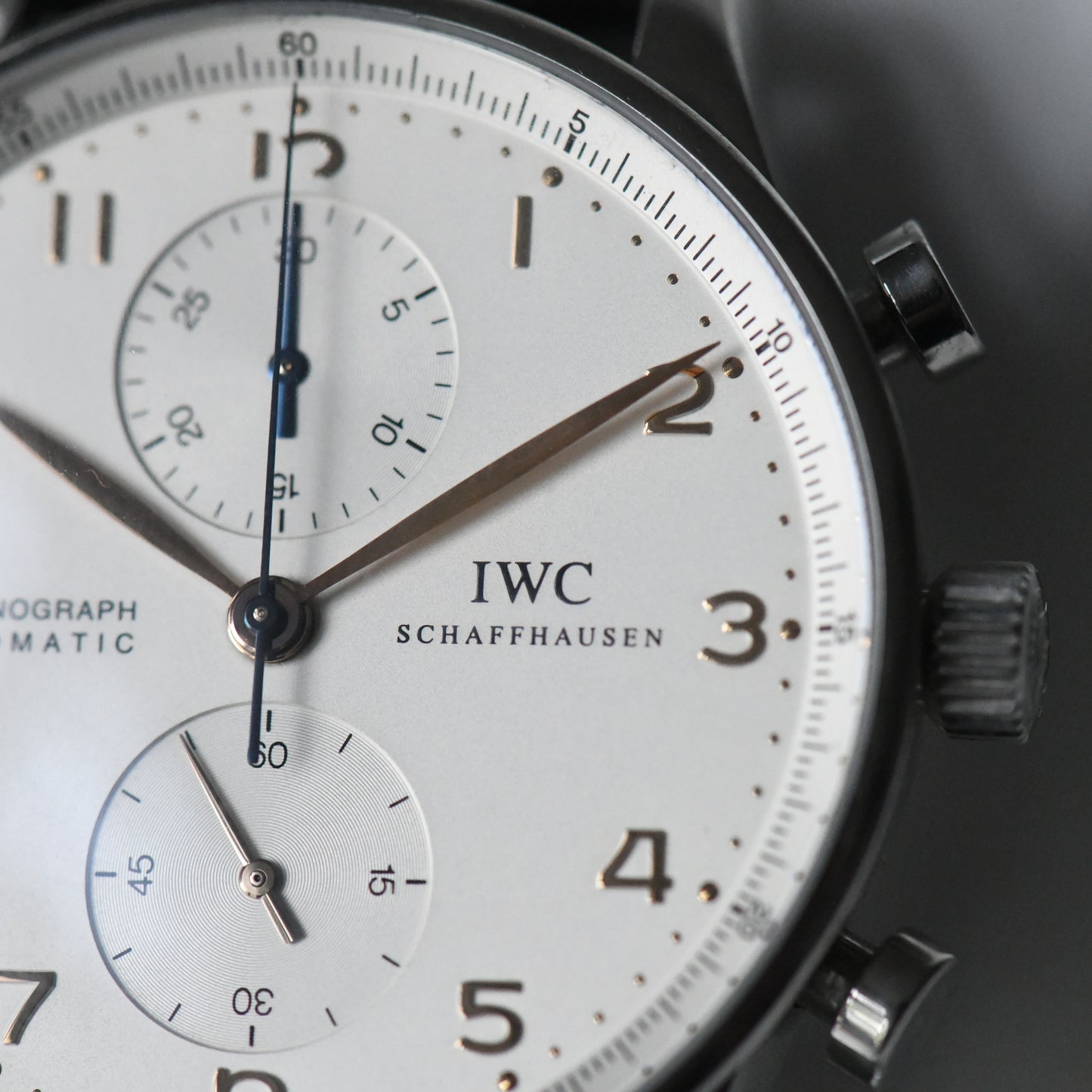 IWC Portugieser Chronograph IW371401 Men's Watch Portuguese -Boxed & Papers
