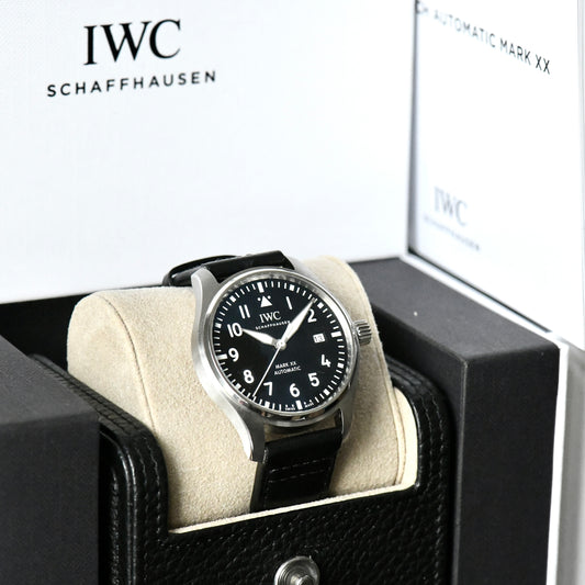 IWC Pilot Mark XX Black Dial IW328201 Men's Watch - 2024 - Boxed & Papers