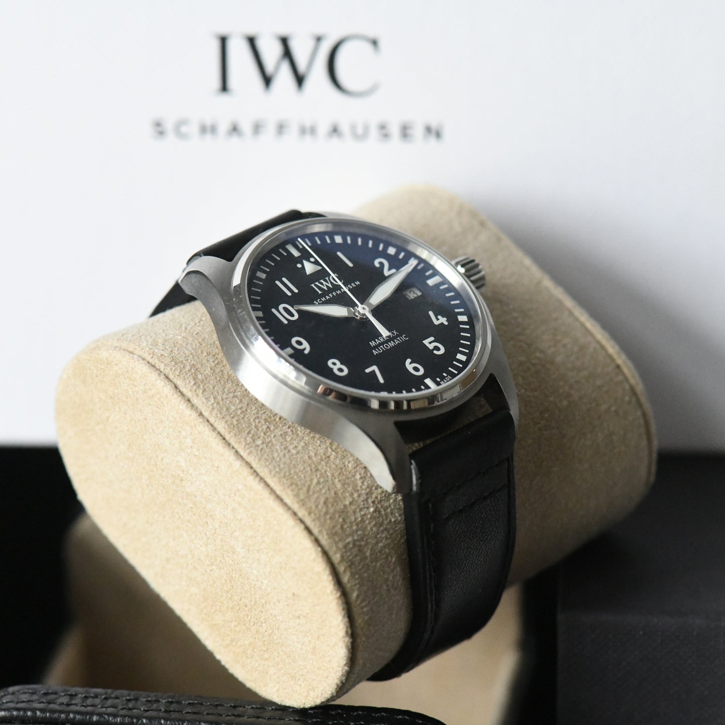 IWC Pilot Mark XX Black Dial IW328201 Men's Watch - 2024 - Boxed & Papers