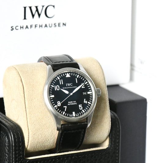 IWC Pilot Mark XVI Black Dial IW325501 Men's Watch - 2007 - Boxed & Papers