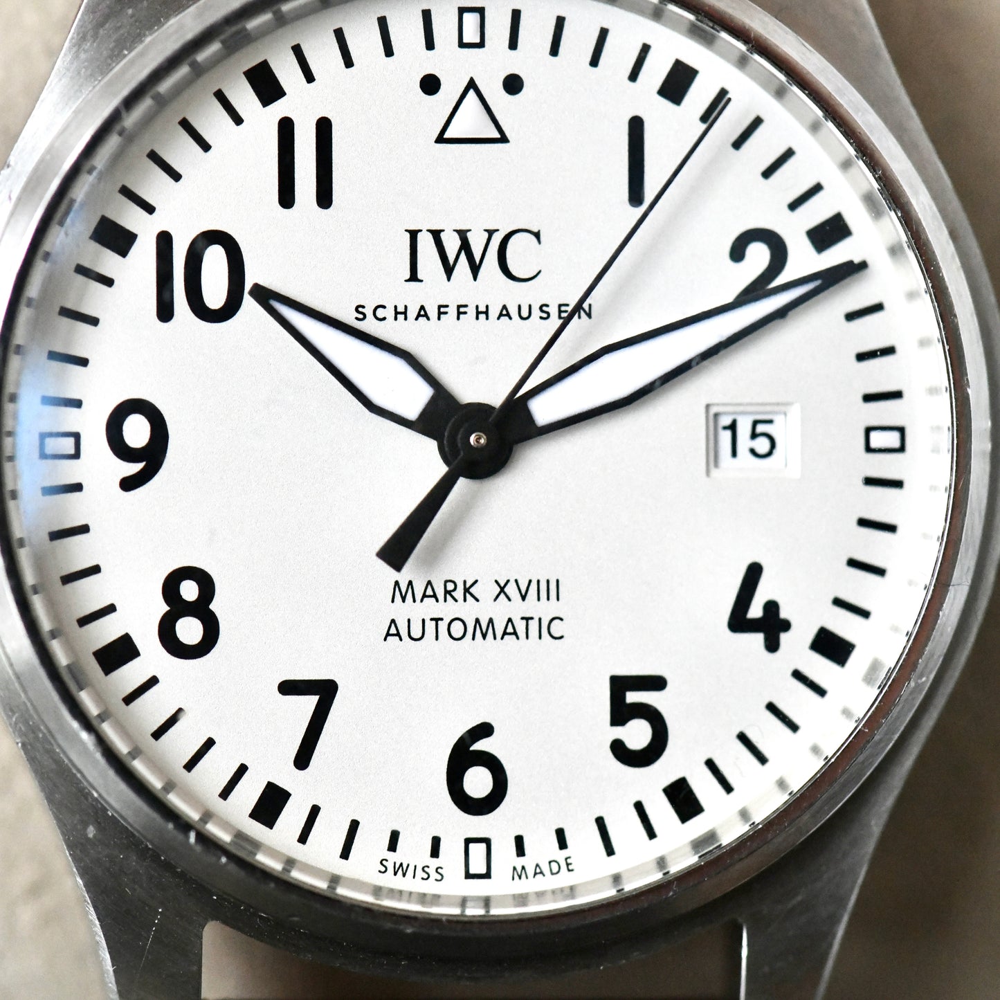 IWC Pilot Mark XVIII White Dial IW327012 Men's Watch - 2019 - Boxed & Papers