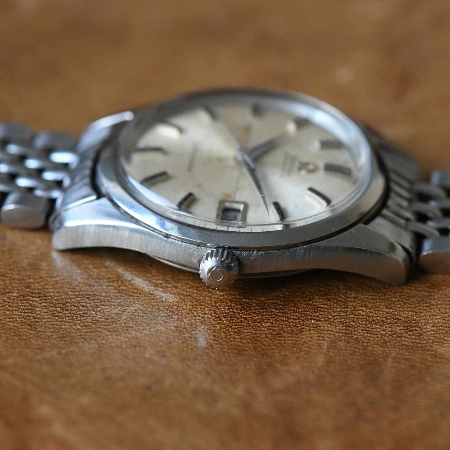 Omega Seamaster 1968 Automatic Cross Hair 166.010 Stainless Steel Watch Cal.565