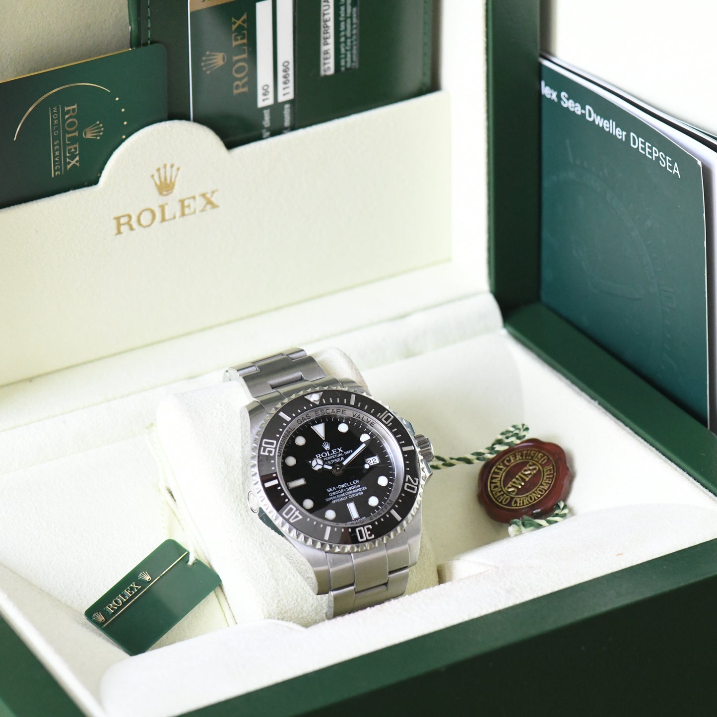Rolex Sea-Dweller Deepsea 116660 2011 - Rolex Serviced 2024 - Full Box & Papers