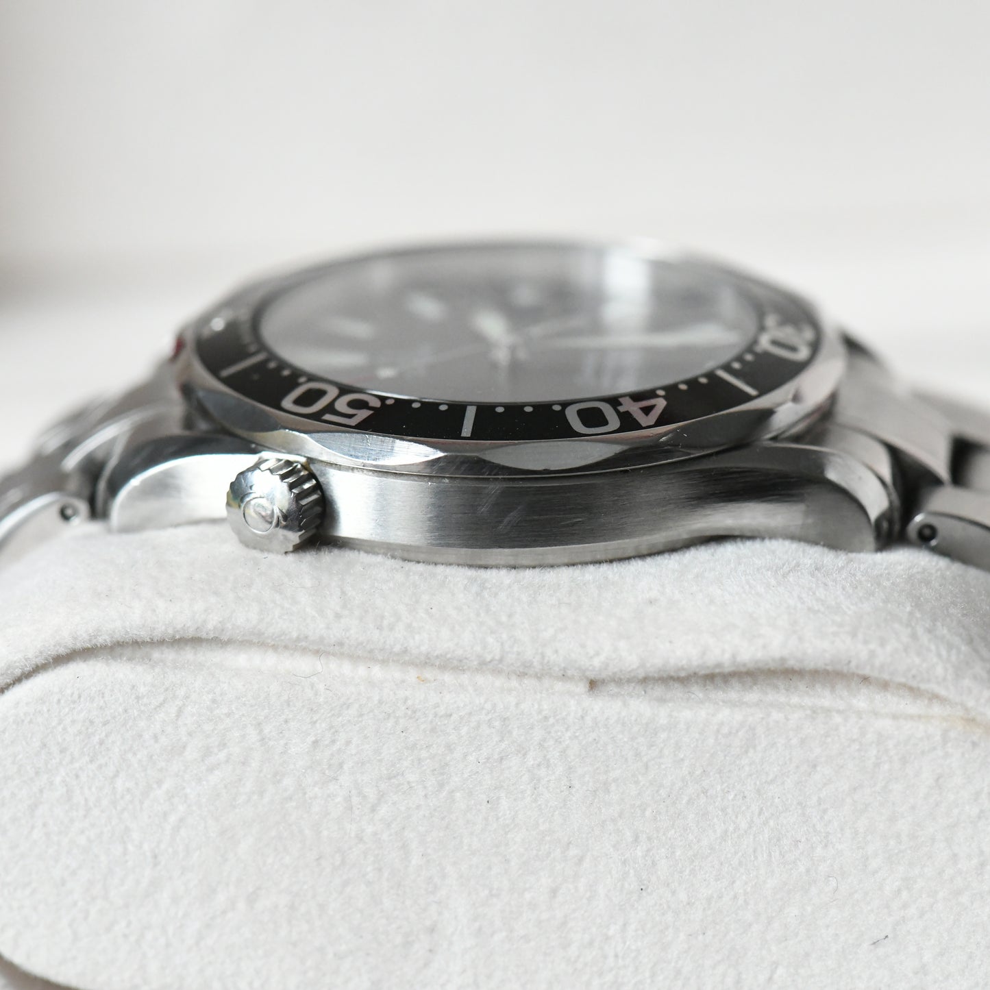Omega Seamaster 300m 41mm Full Size 2009 Quartz Black 2264.50 - Boxed & Papers