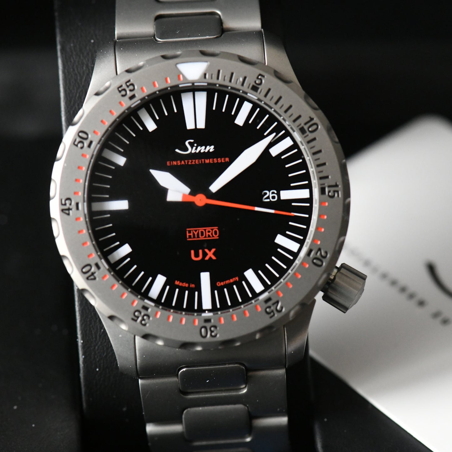 Sinn UX EZM 2B Hydro 5000m Dive Watch 2021 Full Set Boxed & Papers