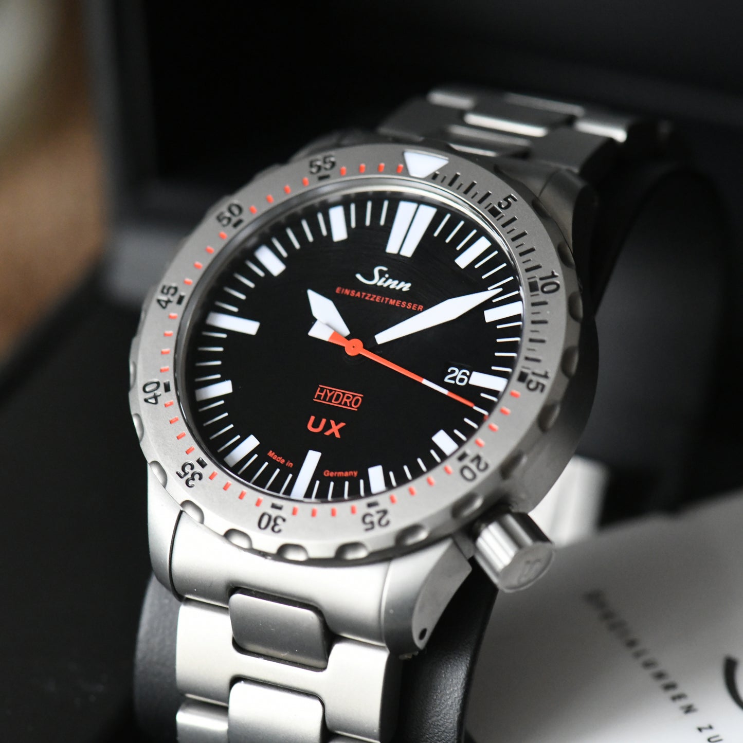 Sinn UX EZM 2B Hydro 5000m Dive Watch 2021 Full Set Boxed & Papers