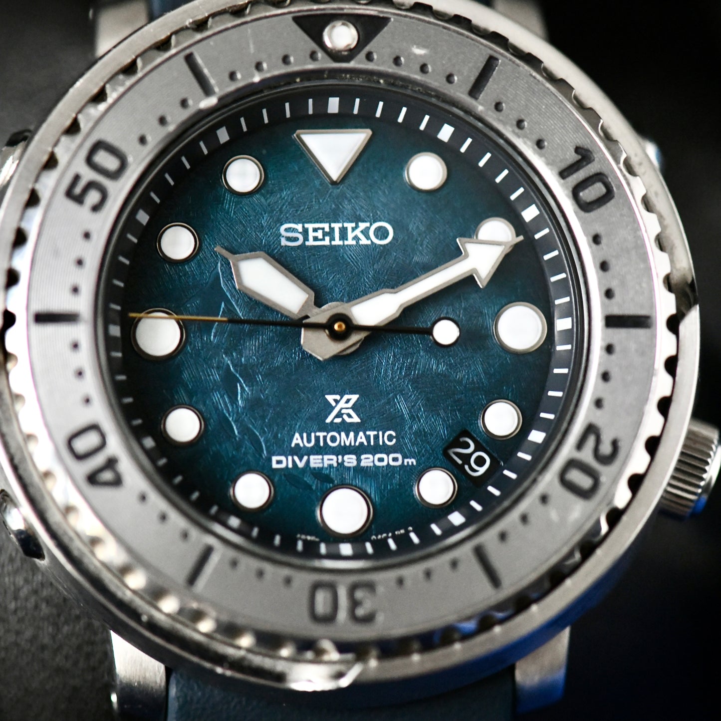 Seiko Antarctica Baby Tuna Save the Ocean Prospex Diver SRPH77K1 Boxed & Papers