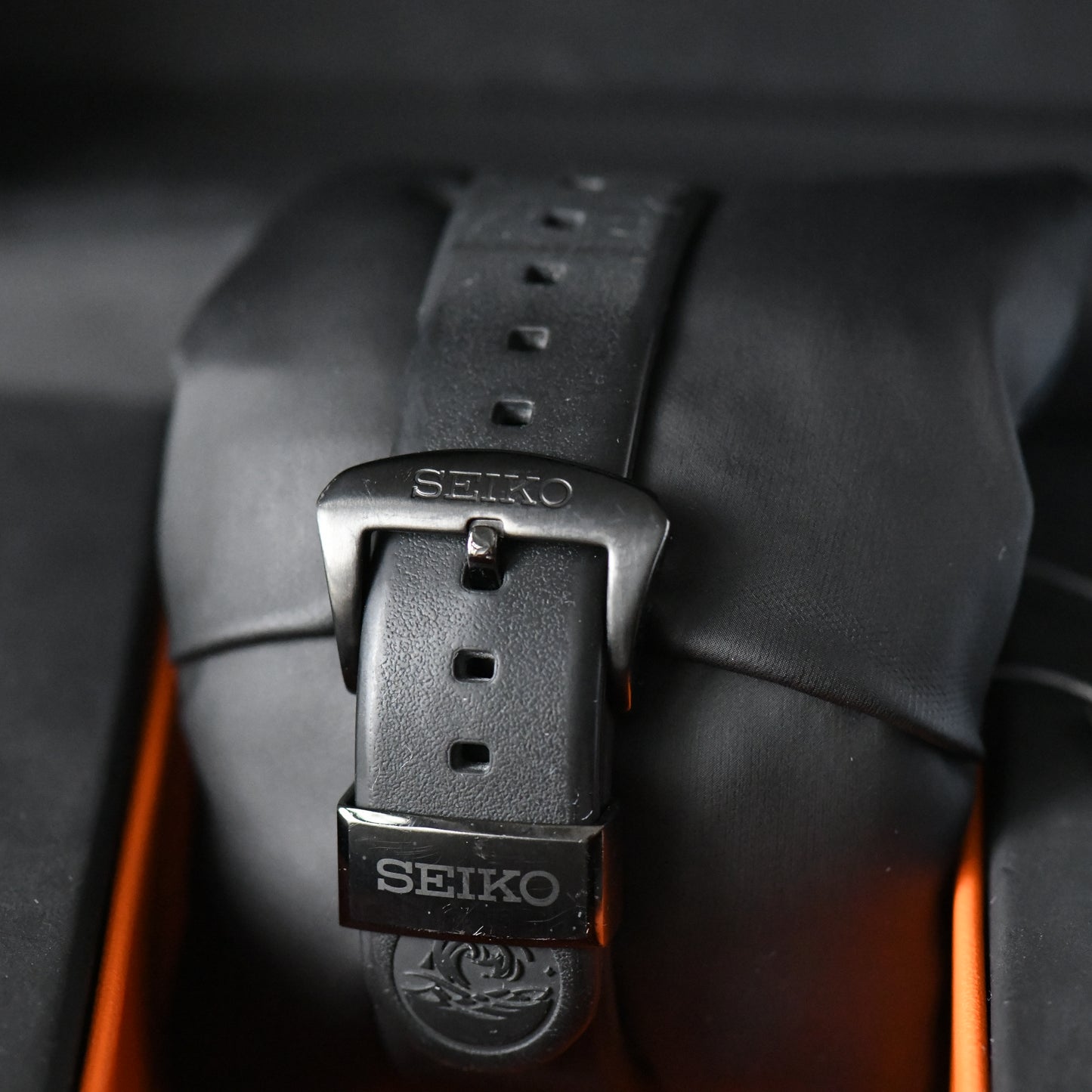 Seiko Tuna Black Series Limited Edition Solar Prospex Dive SNE577P1 Box & Papers