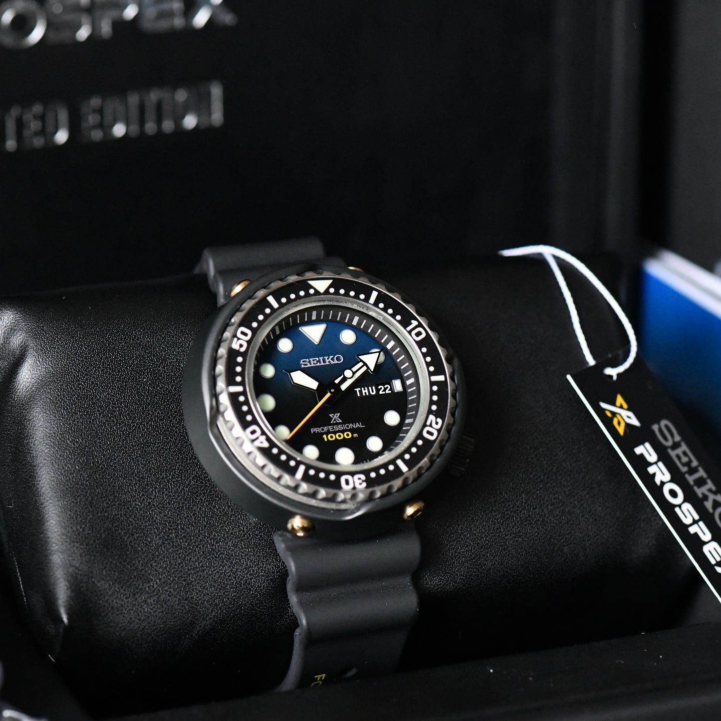 Seiko Tuna 1000m Limited Edition 35th Anniversary SBBN051 S23635J1 Box & Papers