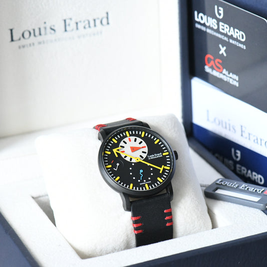 Louis Erard x Alain Silberstein Le Régulateur Excellence Black 1 of 178 LE - B&P
