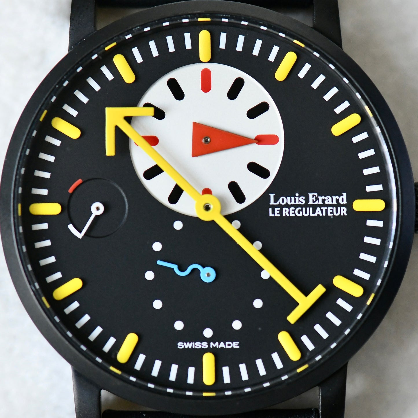 Louis Erard x Alain Silberstein Le Régulateur Excellence Black 1 of 178 LE - B&P