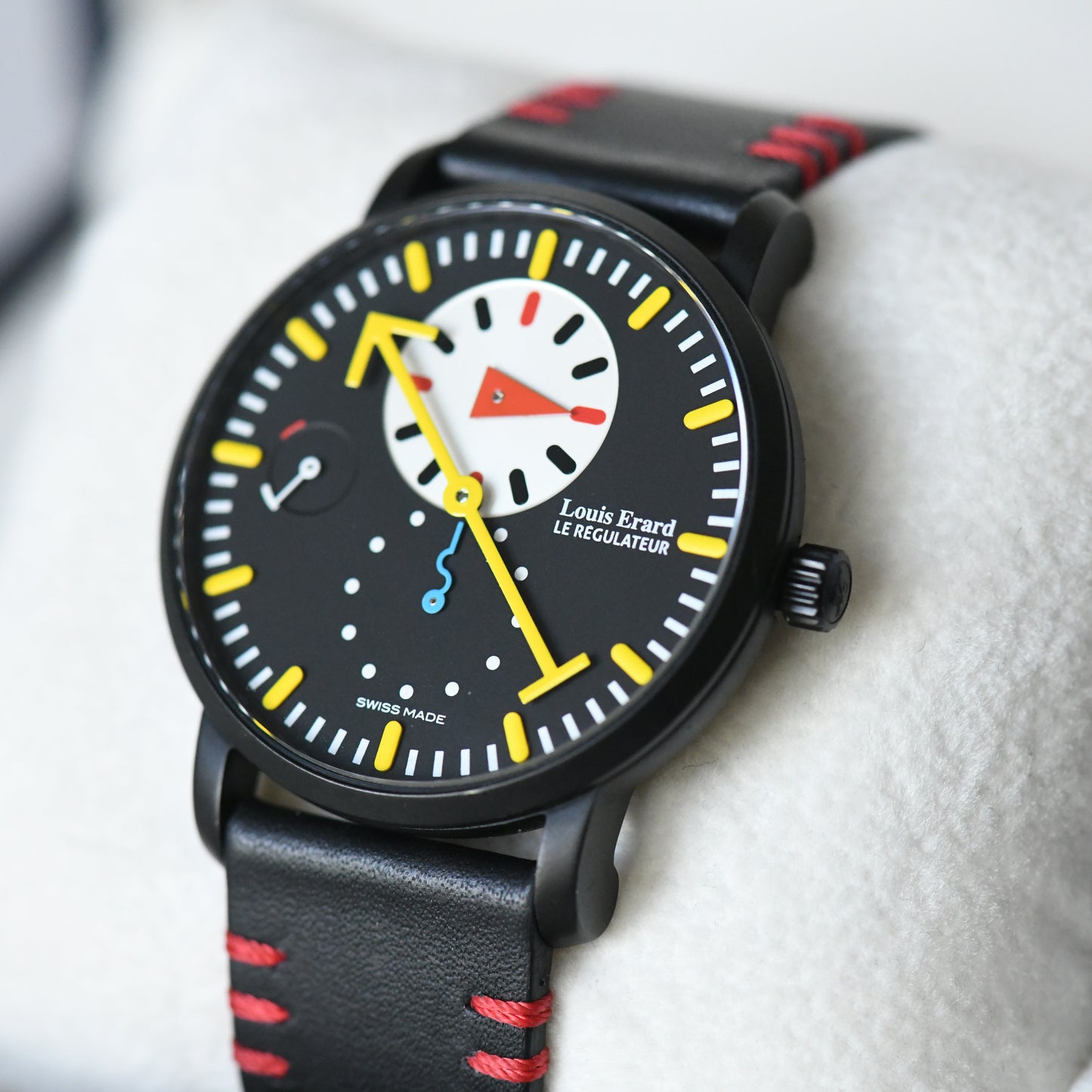 Louis Erard x Alain Silberstein Le Régulateur Excellence Black 1 of 178 LE - B&P