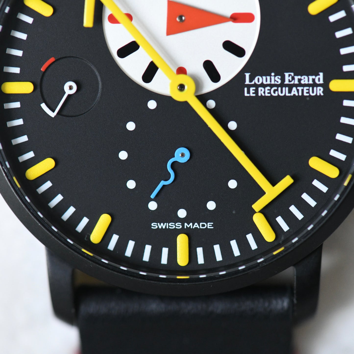 Louis Erard x Alain Silberstein Le Régulateur Excellence Black 1 of 178 LE - B&P