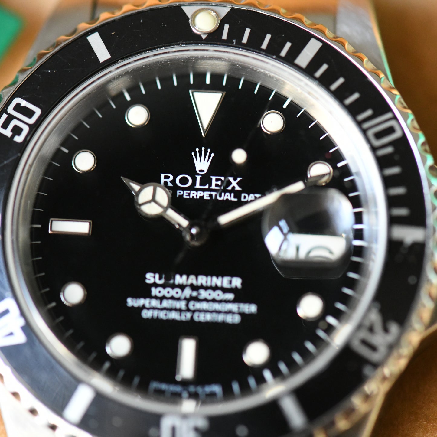 Rolex Submariner Date 16610 Oyster Perpetual 1994 S Serial Dive Watch Boxed Set