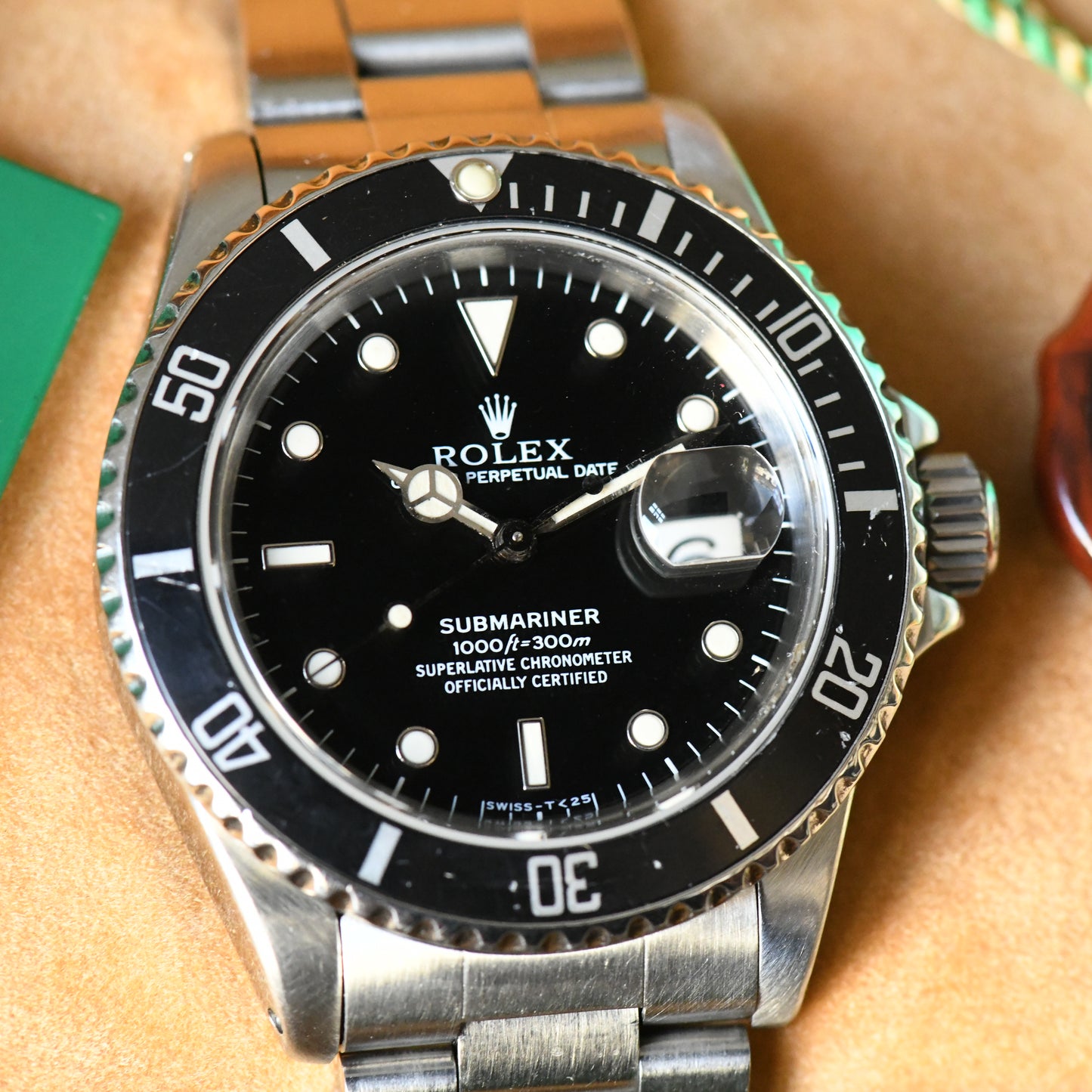 Rolex Submariner Date 16610 Oyster Perpetual 1994 S Serial Dive Watch Boxed Set