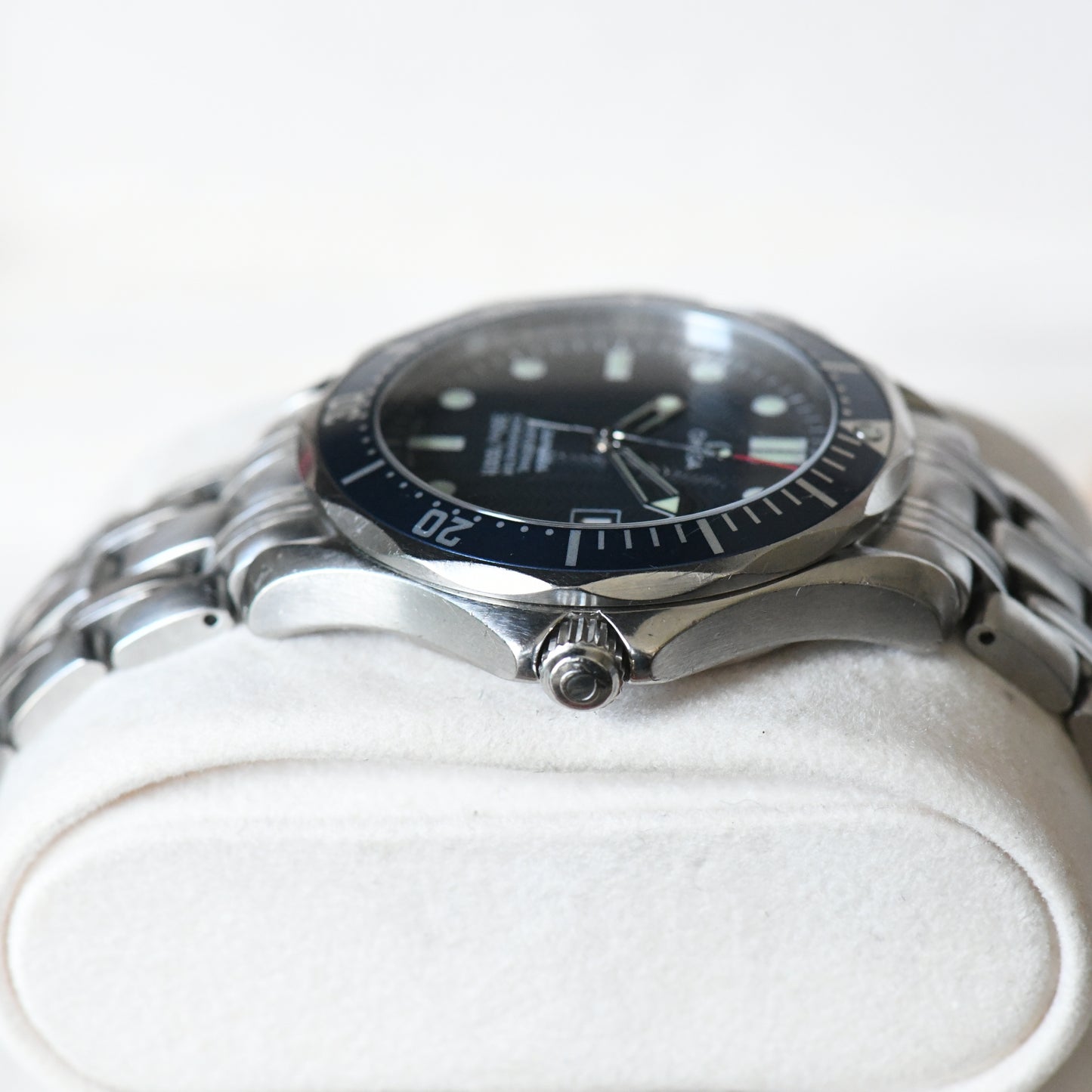 Omega Seamaster 300m Professional Blue Full Size Auto 41mm Watch 2531.80 - Boxed