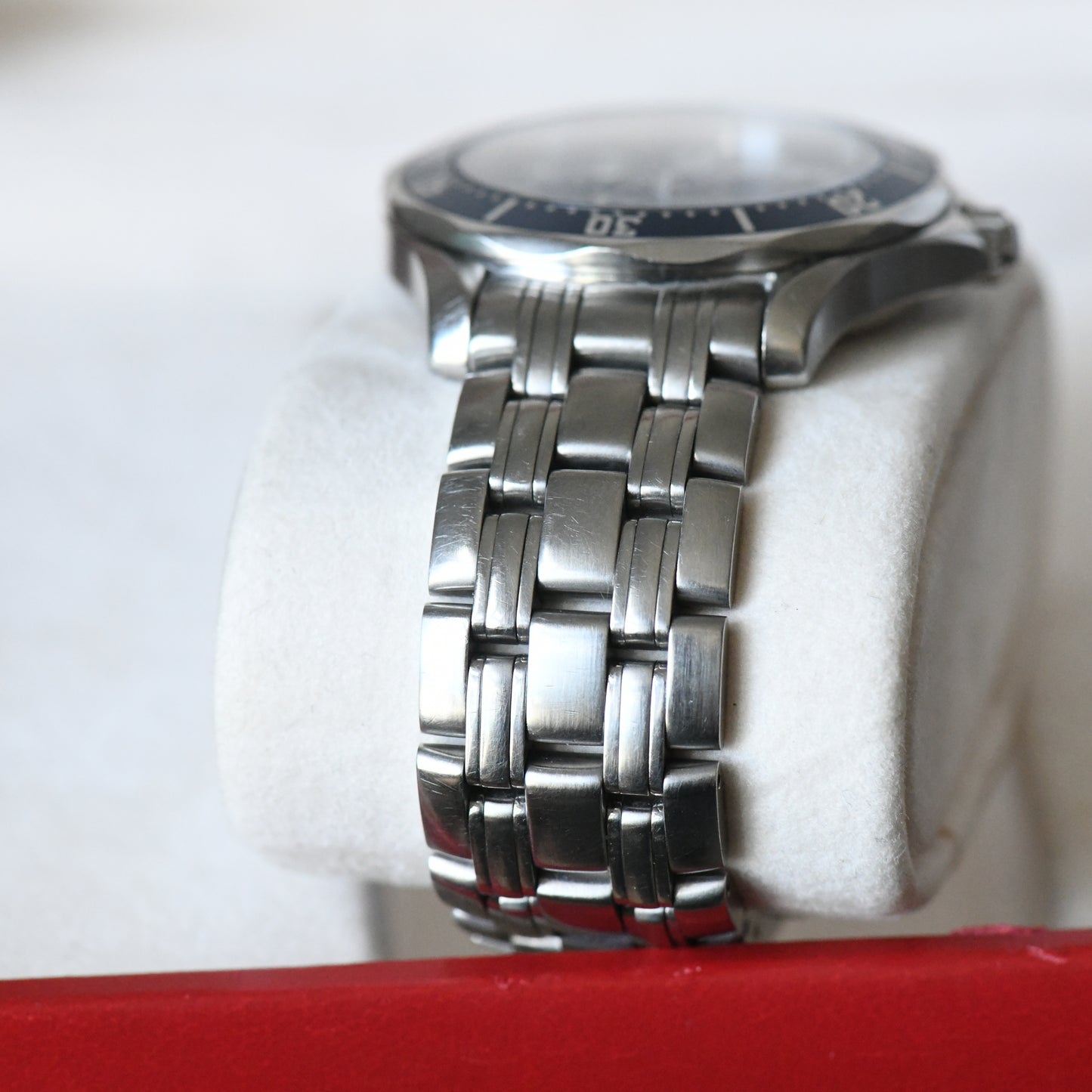 Omega Seamaster 300m Professional Blue Full Size Auto 41mm Watch 2531.80 - Boxed