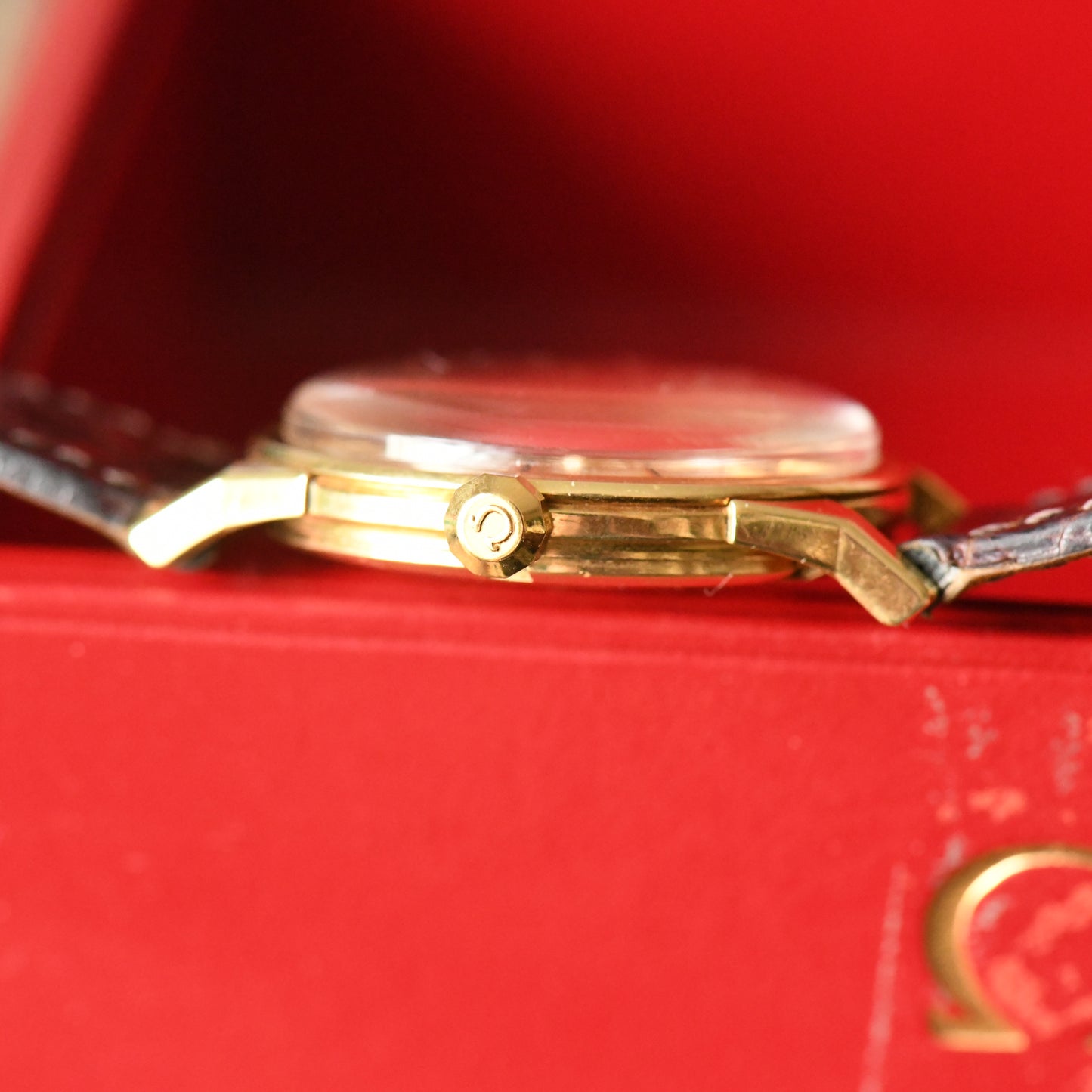 Omega Constellation 18k Solid Gold Pie Pan - Dog Leg - 18ct - 1962 - Men's Watch