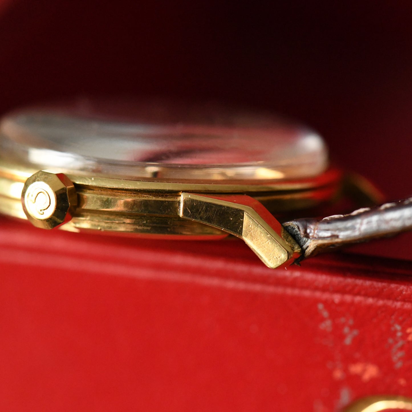 Omega Constellation 18k Solid Gold Pie Pan - Dog Leg - 18ct - 1962 - Men's Watch
