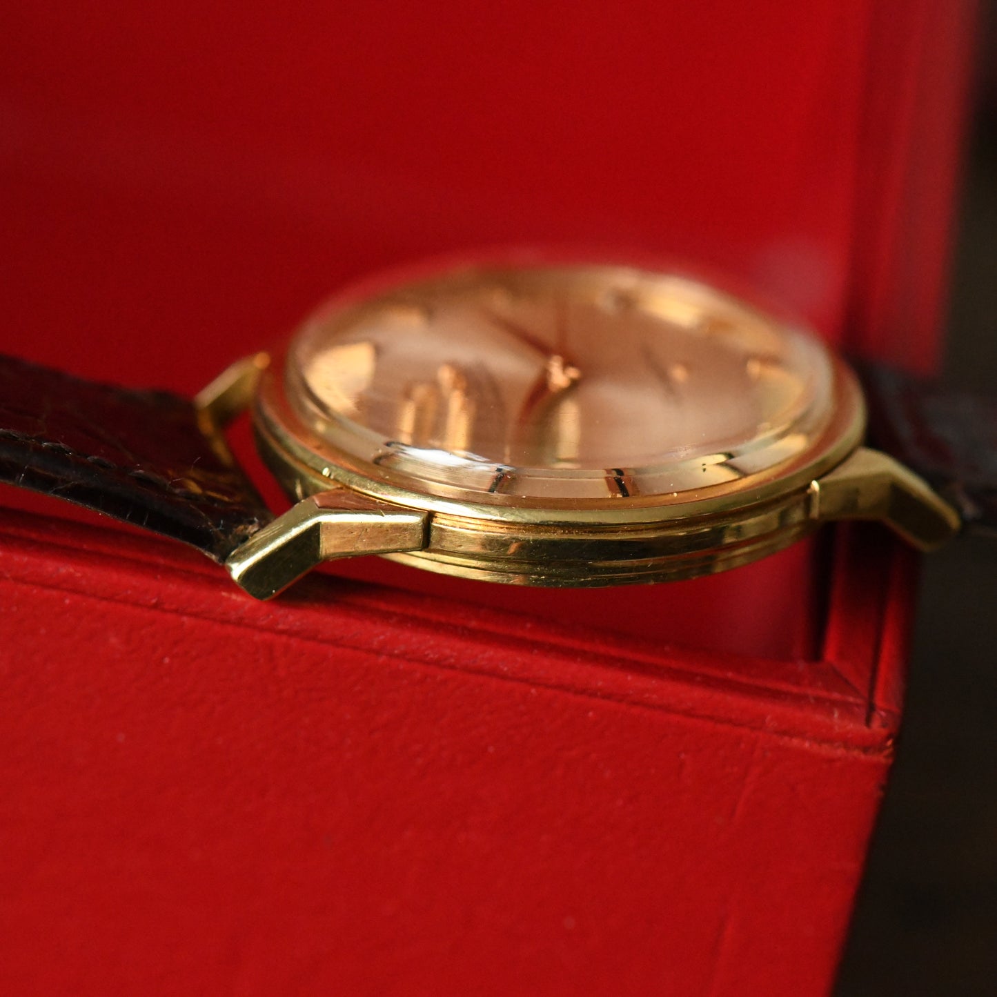 Omega Constellation 18k Solid Gold Pie Pan - Dog Leg - 18ct - 1962 - Men's Watch