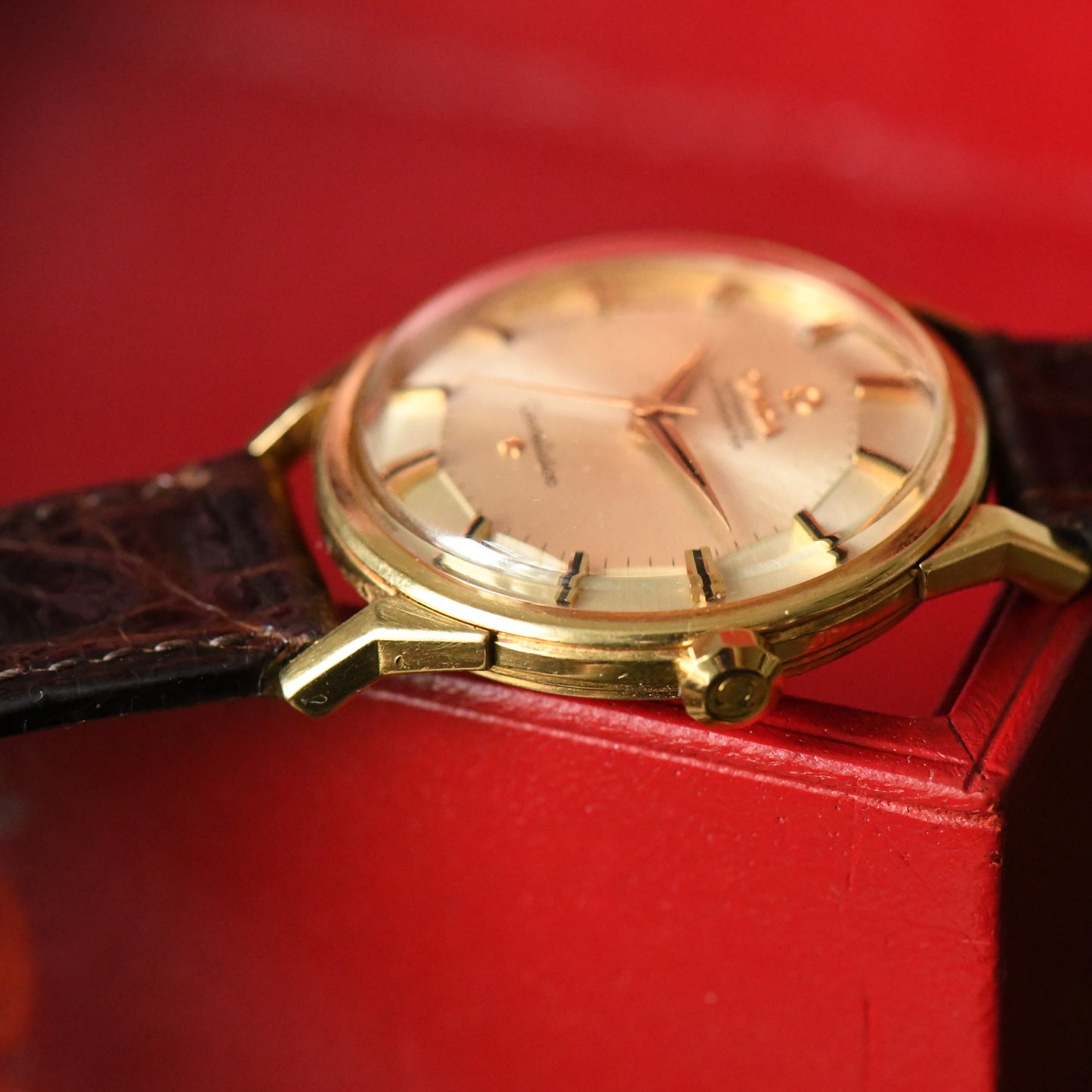 Omega Constellation 18k Solid Gold Pie Pan - Dog Leg - 18ct - 1962 - Men's Watch
