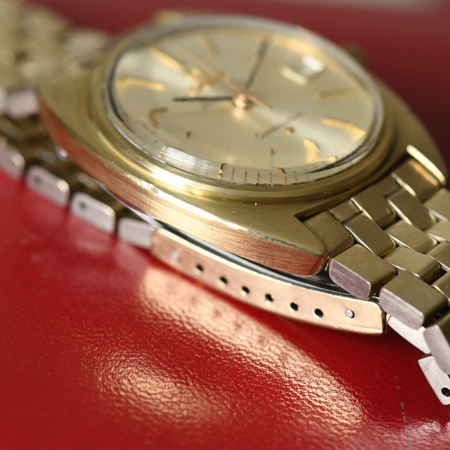 Omega Constellation C Case Automatic Gold Capped Watch Cal.561 1966 Ref.168.017