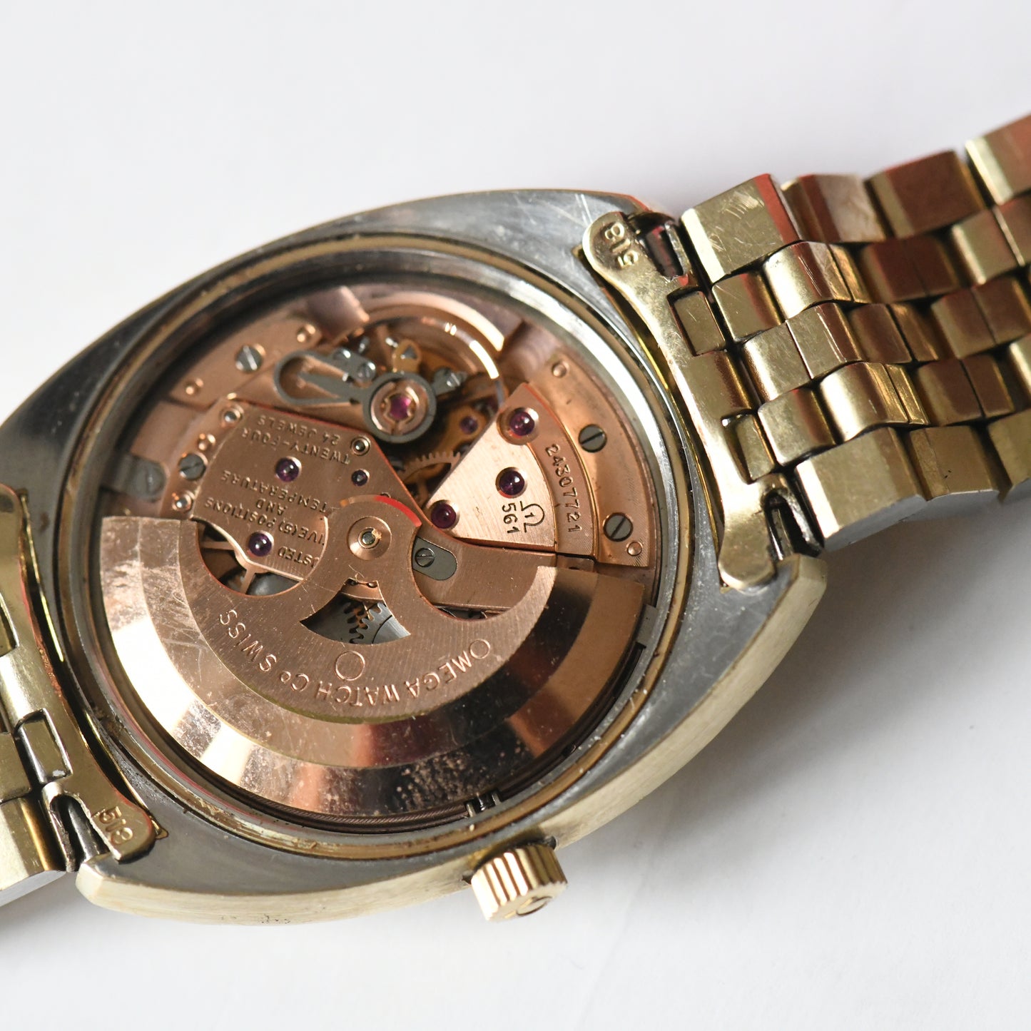 Omega Constellation C Case Automatic Gold Capped Watch Cal.561 1966 Ref.168.017