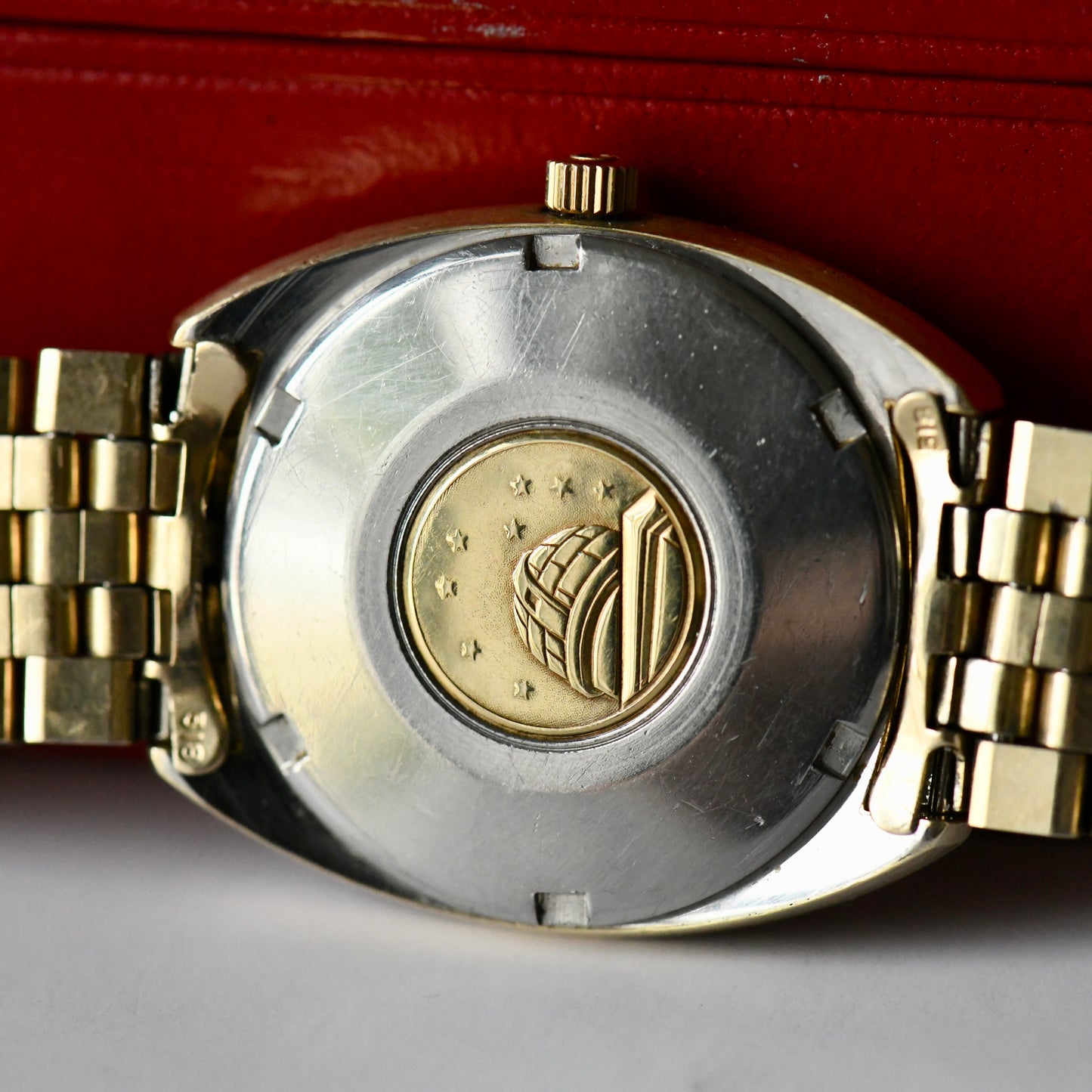 Omega Constellation C Case Automatic Gold Capped Watch Cal.561 1966 Ref.168.017