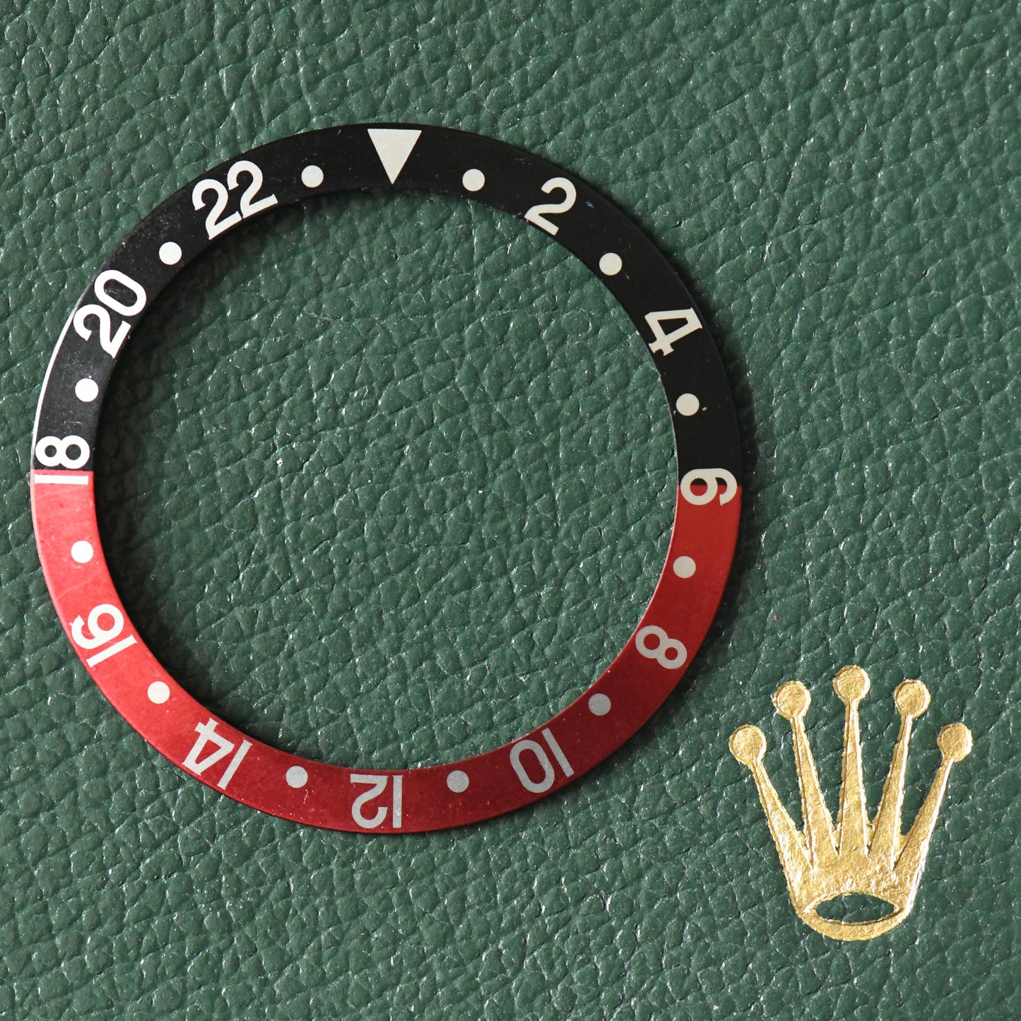 Rolex GMT Master II 16710 / 16700 Coke Bezel Insert Red & Black Serif