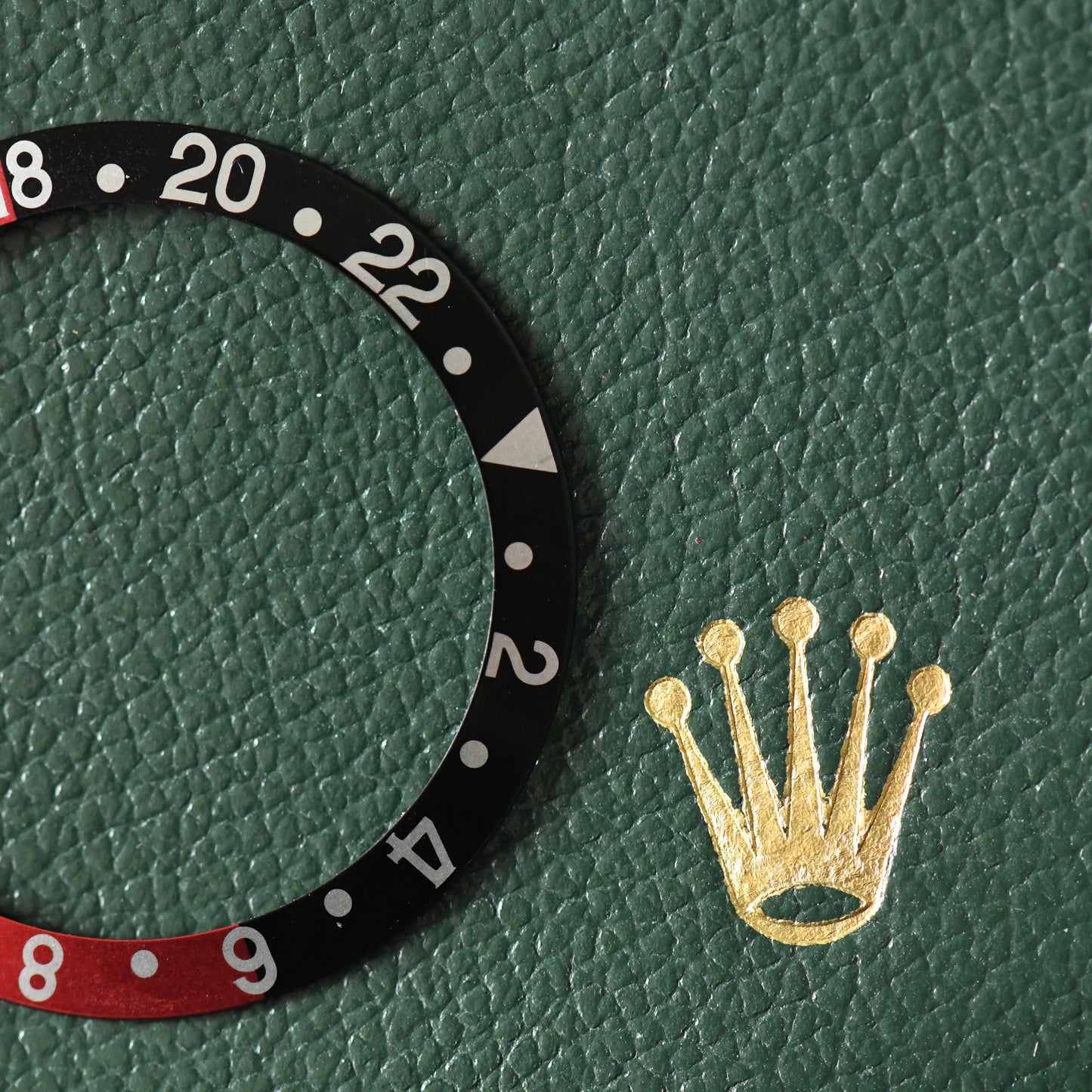 Rolex GMT Master II 16710 / 16700 Coke Bezel Insert Red & Black Serif