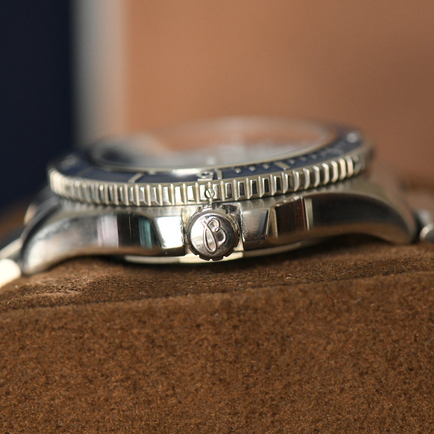 Breitling Superocean II 44 Blue Dial Dive Watch 1000m 2019 Full Set 2024 Service