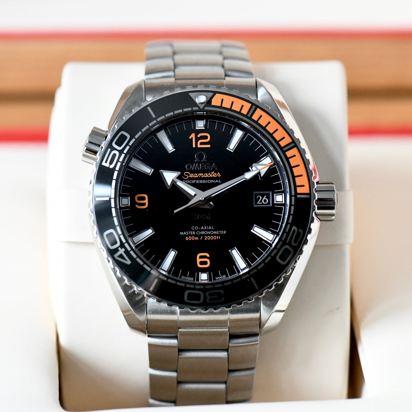 Omega Seamaster Planet Ocean Co-Axial 44mm - Omega Serviced 2025 - Box & Papers