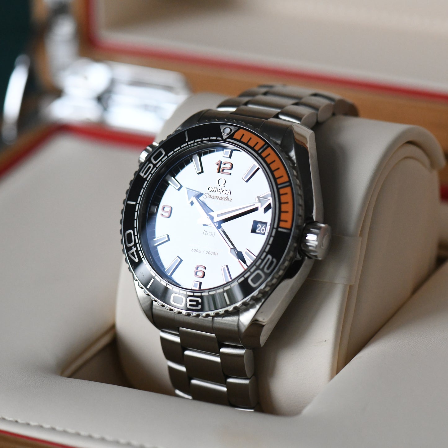Omega Seamaster Planet Ocean Co-Axial 44mm - Omega Serviced 2025 - Box & Papers